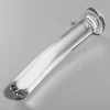 NEBULA SERIES BY IBIZA - MODEL 17 DILDO BOROSILICATE GLASS 18.5 X 3 CM CLEAR