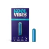 Kool Vibes By Blush® | Discreet & Travel-Friendly Mini Bullet Vibrator - 10 Vibration Modes Clitoral Stimulator - Blueberry