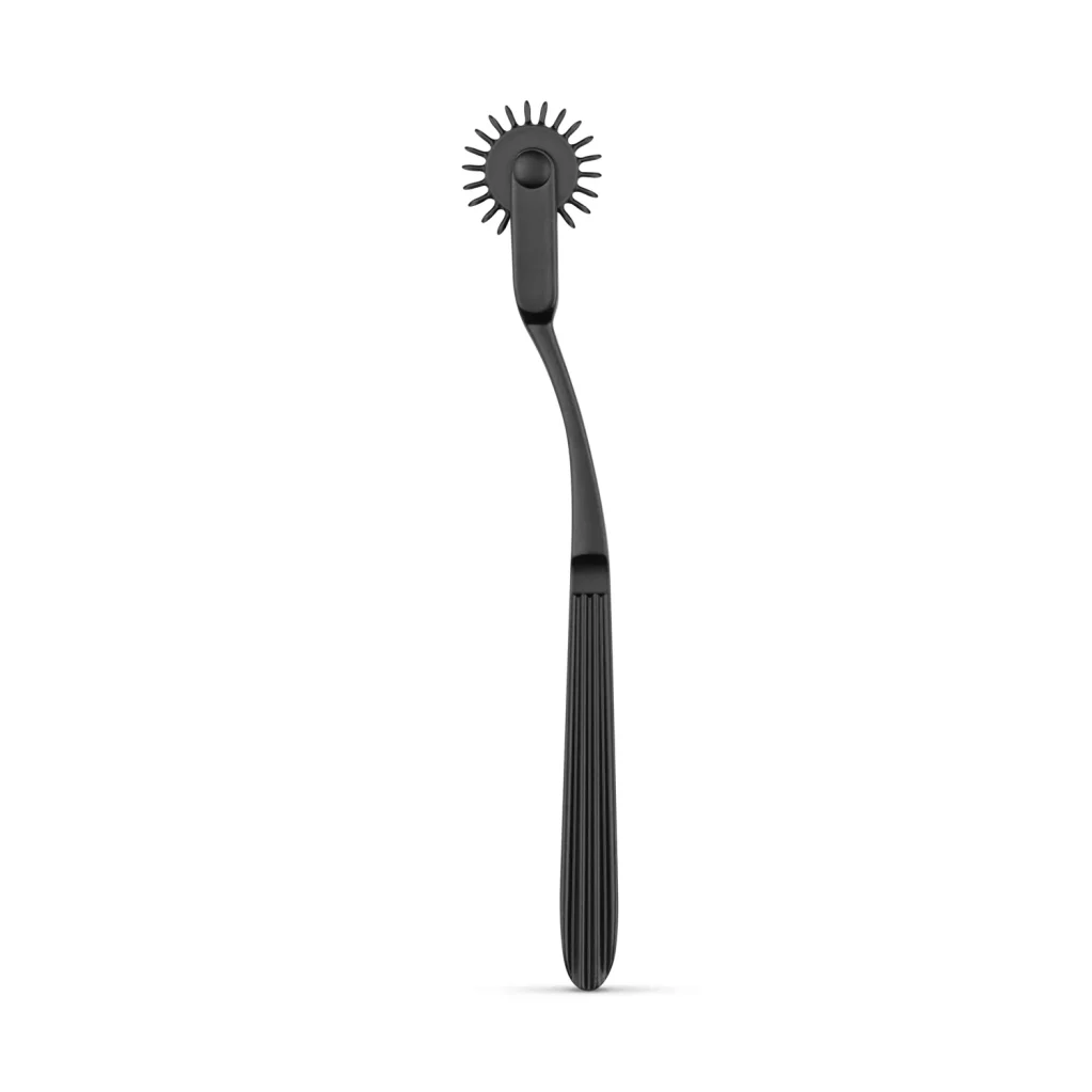 ALUMINIUM PINWHEEL WARTENBERG BLACK - Bedroom Fantasies