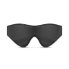 FAUX LEATHER BLINDFOLD BLACK - Bedroom Fantasies