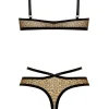 Panthra Faiza Lingerie Set - Leopard