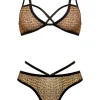 Panthra Faiza Lingerie Set - Leopard