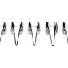 Five-Piece Sensation Claw Rings - Silver