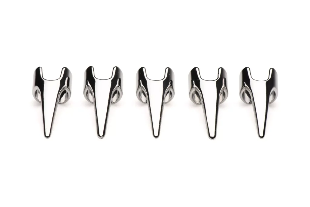 Five-Piece Sensation Claw Rings - Silver