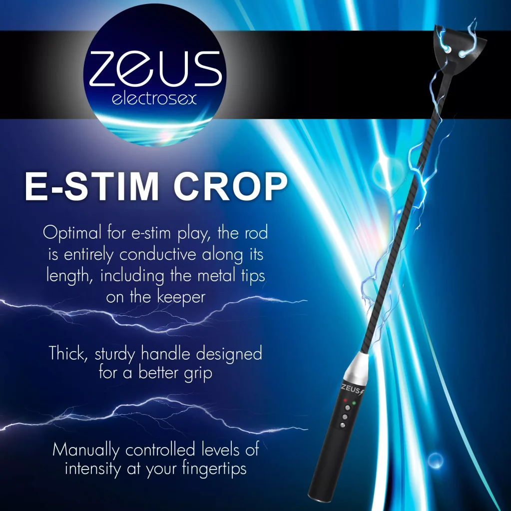 E-Stim Crop - Zeus Electrosex