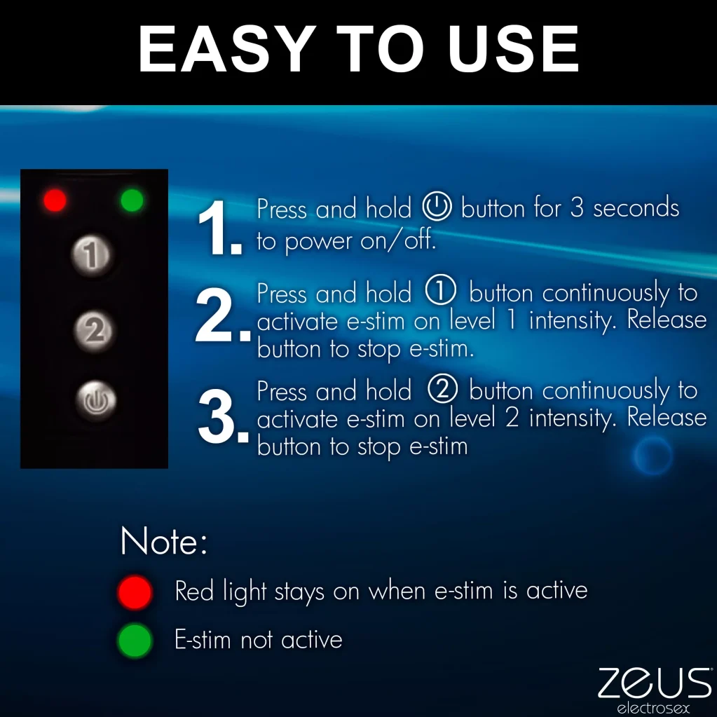 E-Stim Baton - Zeus Electrosex