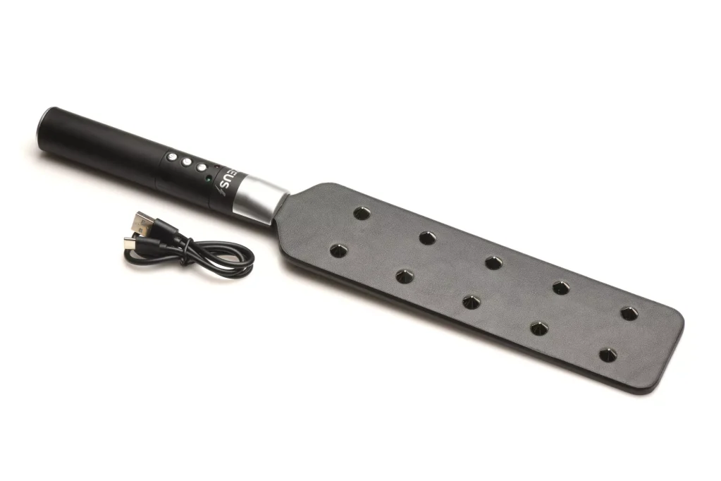 E-Stim Spiked Paddle - Zeus Electrosex