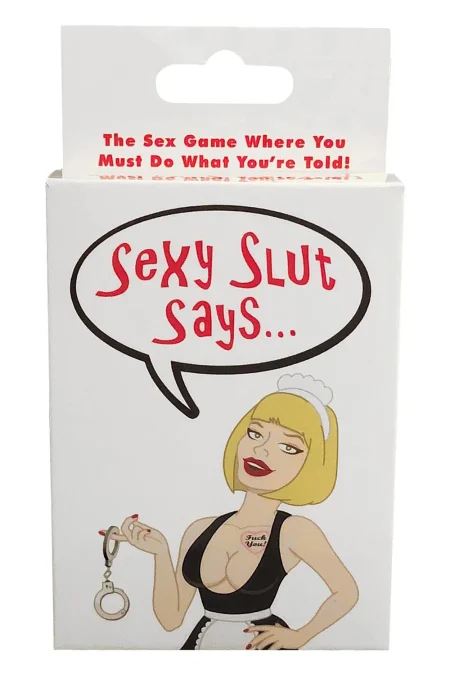 Σέξι τράπουλα SEXY SLUT SAYS… Kheper Games