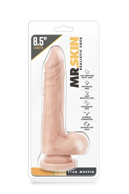 Ρεαλιστικό dildo DR. SKIN REALISTIC COCK STUD MUFFIN