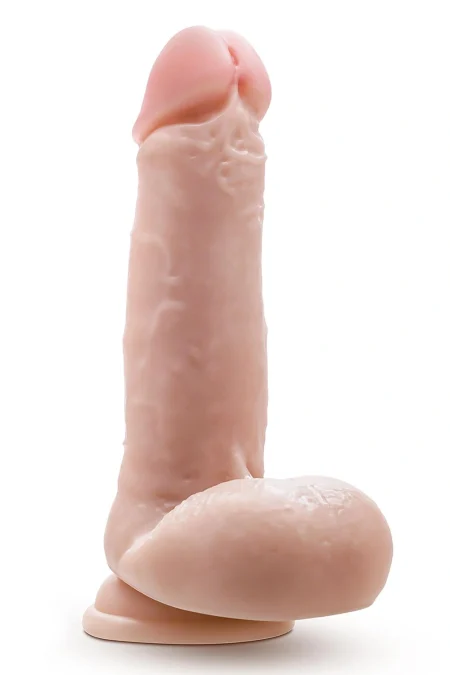 Ρεαλιστικό Ομοίωμα Πέους DR SKIN Dr. Paul 7.25 Inch Dildo with Balls Beige