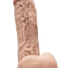 Ομοίωμα πέους DR SKIN Mr. D 8.5 Inch Dildo with Balls Beige