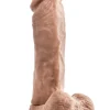 Ομοίωμα πέους DR SKIN Mr. Magic 9 Inch Dildo with Balls Beige