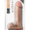 Ομοίωμα πέους DR SKIN Mr. Magic 9 Inch Dildo with Balls Beige