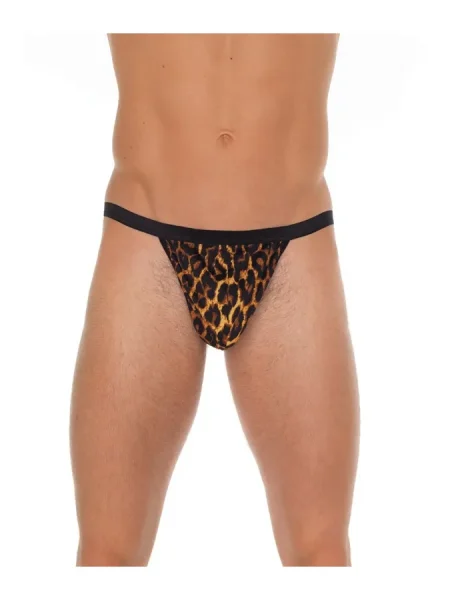 Ανδρικό στρινγκ Amorable by Rimba - Thong - One Size - Leopard Print