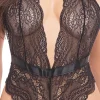 DARING DARLING LACE TEDDY BLACK