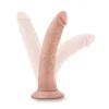 Ρεαλιστικό ομοίωμα πέους DR. SKIN 7Inch Cock Suction Cup Vanilla