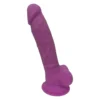 Dildo with Balls 7Inch Purple - REAL LOVE | DREAMTOYS