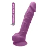 Dildo with Balls 7Inch Purple - REAL LOVE | DREAMTOYS