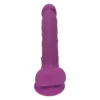 Dildo with Balls 7Inch Purple - REAL LOVE | DREAMTOYS