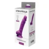 Dildo with Balls 7Inch Purple - REAL LOVE | DREAMTOYS