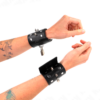 Χειροπέδες με καρφάκια KINK - PUNK WRIST RESTRAINTS WITH SPIKES 25 X 6 CM