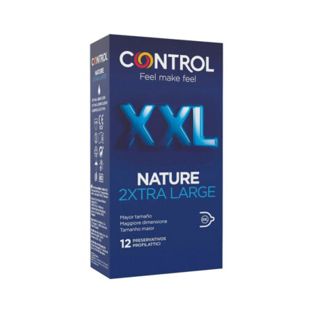 Προφυλακτικά CONTROL - ADAPTA NATURE XXL CONDOMS 12 UNITS