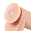 Ρεαλιστικό ομοίωμα πέους Dr. Skin By Blush® | Dr. Chubbs Realistic Vanilla 9.75-Inch Long Dildo With Balls & Suction Cup Base