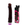 Ρεαλιστικός δονητής BAILE - WAVES OF PLEASURE VIBRATOR 23 CM BROWN