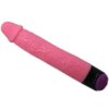 Ρεαλιστικός δονητής BAILE - COLORFUL SEX REALISTIC VIBRATOR PINK 23 CM