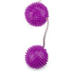 Κολπικές μπάλες BAILE - A DEEPLY PLEASURE PURPLE TEXTURED BALLS 3.6 CM