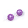 Κολπικές μπάλες BAILE - A DEEPLY PLEASURE PURPLE TEXTURED BALLS 3.6 CM