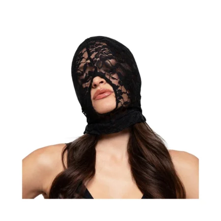 Μάσκα LACE BDSM MASK BLACK Bedroom Fantasies