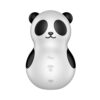 Διεγέρτης κλειτορίδας SATISFYER - POCKET PANDA STIMULATOR & VIBRATOR BLACK AND WHITE