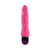 Ρεαλιστικός δονητής BAILE - COLORFUL SEX REALISTIC VIBRATOR PINK 24 CM