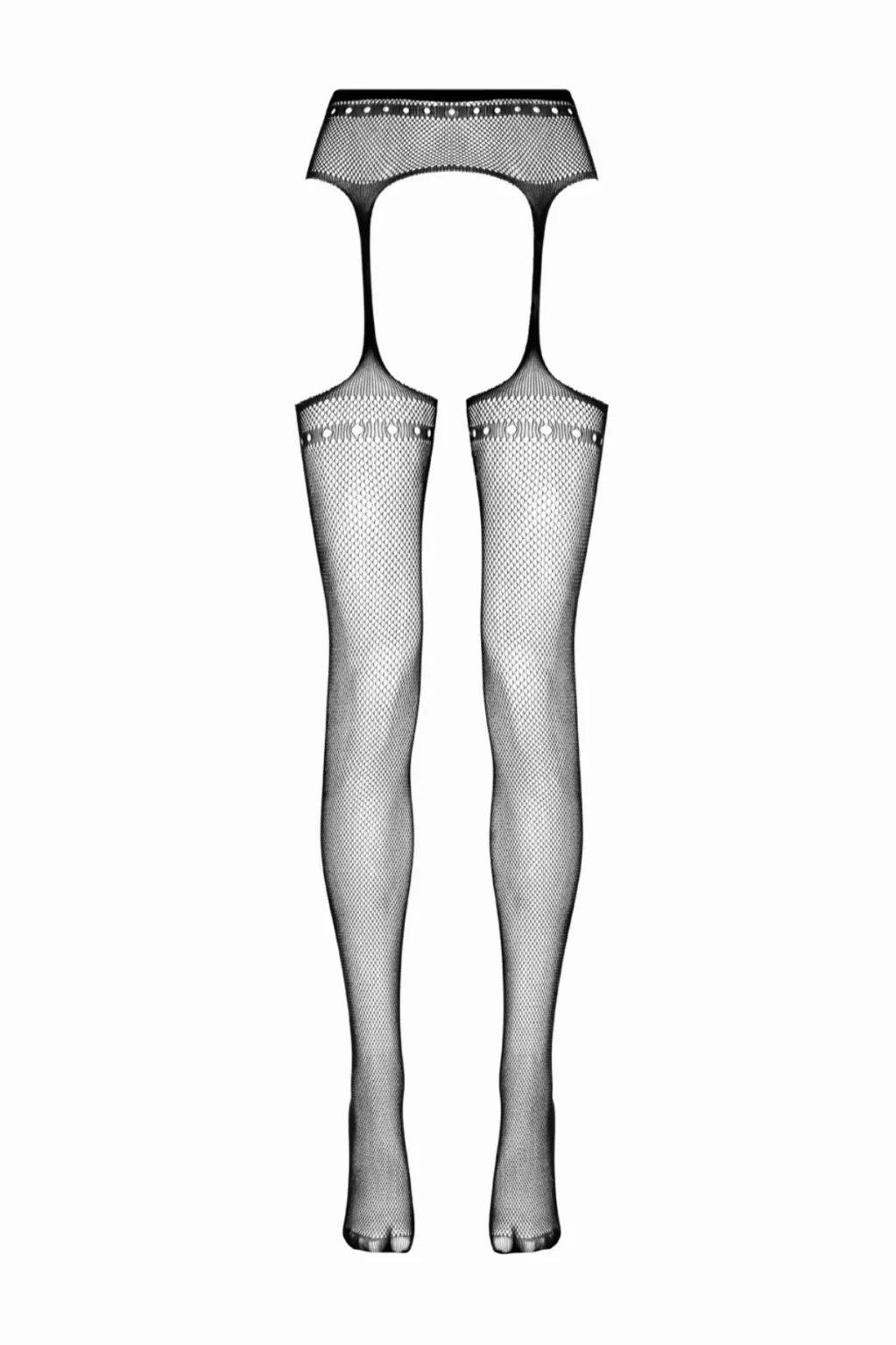 Καλσόν Suspender pantyhose Tula - Black - Christine