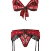 Σετ εσώρουχα 3-piece bra set Bobbi - red - Christine