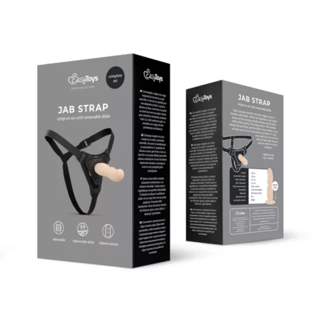 Στραπόν με αποσπώμενο ομοίωμα Strap-On Dildo with Harness Realistic - Easytoys Fetish Collection