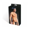 Ανδρικό σλιπ BLUE LINE Performance Microfiber String Bikini black L/XL