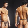 Ανδρικό εσώρουχο jock strap BLUE LINE Jock Strap Leopard