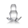 Ανοιχτή πρωκτική σφήνα CLEAR VIEW HOLLOW ANAL PLUG - SMALL - Master Series