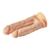 Διπλό dildo REAL LOVE Dual Density Double Penetrator Flesh DREAMTOYS
