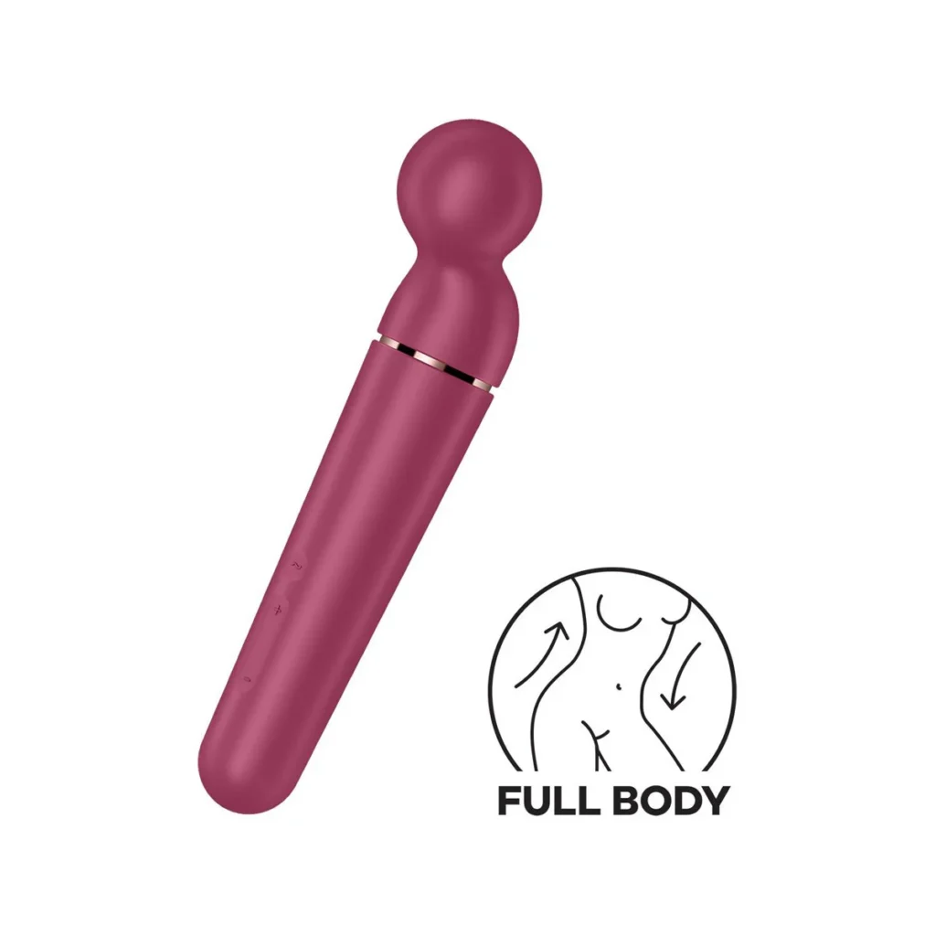 Δονητής μασάζ PLANET WAND-ER BERRY AND ROSEGOLD - SATISFYER