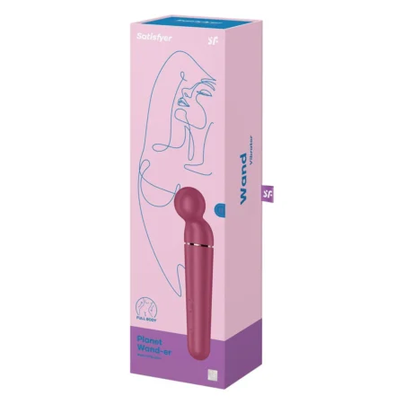 Δονητής μασάζ PLANET WAND-ER BERRY AND ROSEGOLD - SATISFYER