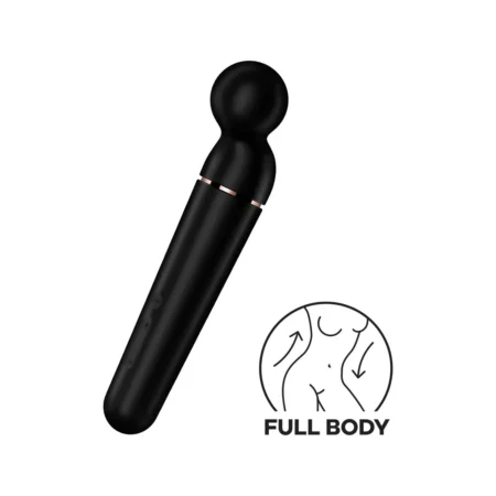 Δονητής μασάζ PLANET WAND-ER BLACK AND ROSEGOLD - SATISFYER