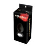 Πρωκτική σφήνα με κόσμημα No.49 Anal Plug With Stone L Black MAI PLEASURE TOYS