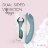 Δονητής για ζευγάρια Bloom - The Peony Couple Vibrator - Green
