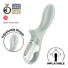 Πρωκτικός δονητής Air Pump Booty 3 Greygreen SATISFYER