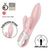 Δονητής rabbit Air Pump Bunny 3 Rose SATISFYER