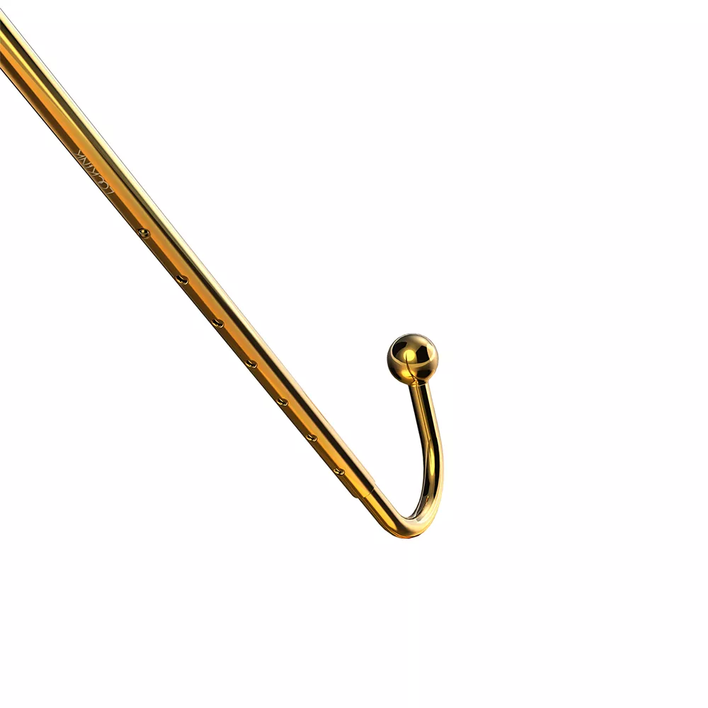 Πρωκτικός γάντζος LOCKINK - Adjustable Anal Hook - gold