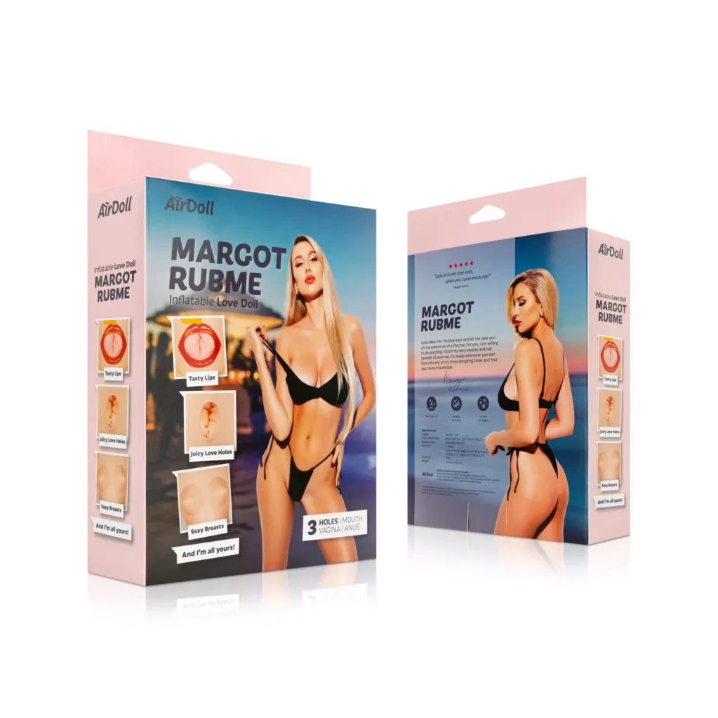 Φουσκωτή κούκλα σεξ AirDoll Margot Rubme